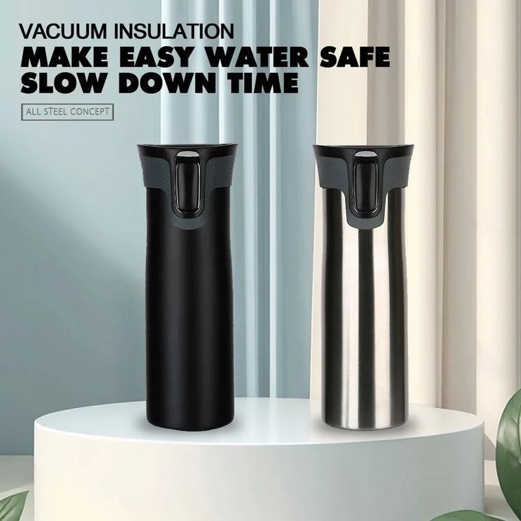 SUS 304 stainless steel vacuum insulated travel coffee mug