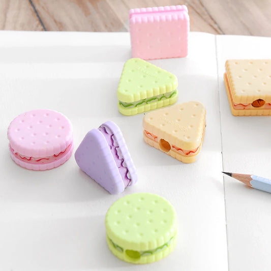 Cute Cookie Design Pencil Sharpener - Creative School Office Supply