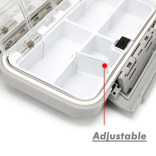 16 Grid Weekly Pill Organizer Box - Medicine Storage Container
