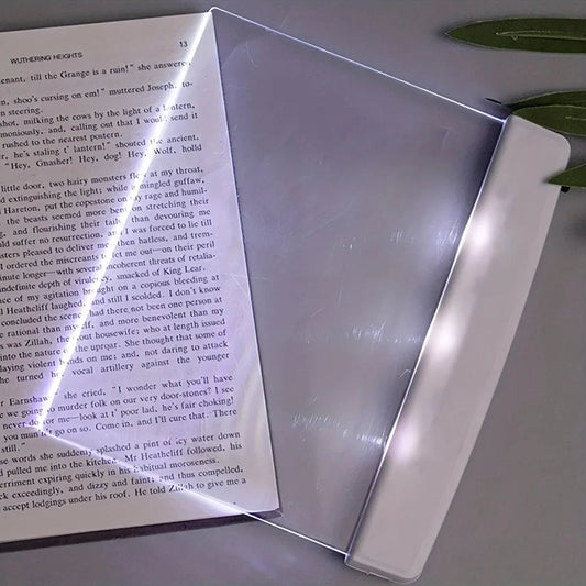 LED Flat Panel Night Vision Reading Light Eye Protection Student Desk