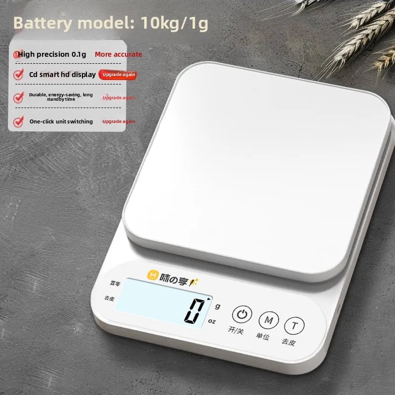 Digital Kitchen Scale 0.1g Precision Food Baking Weighing Scale