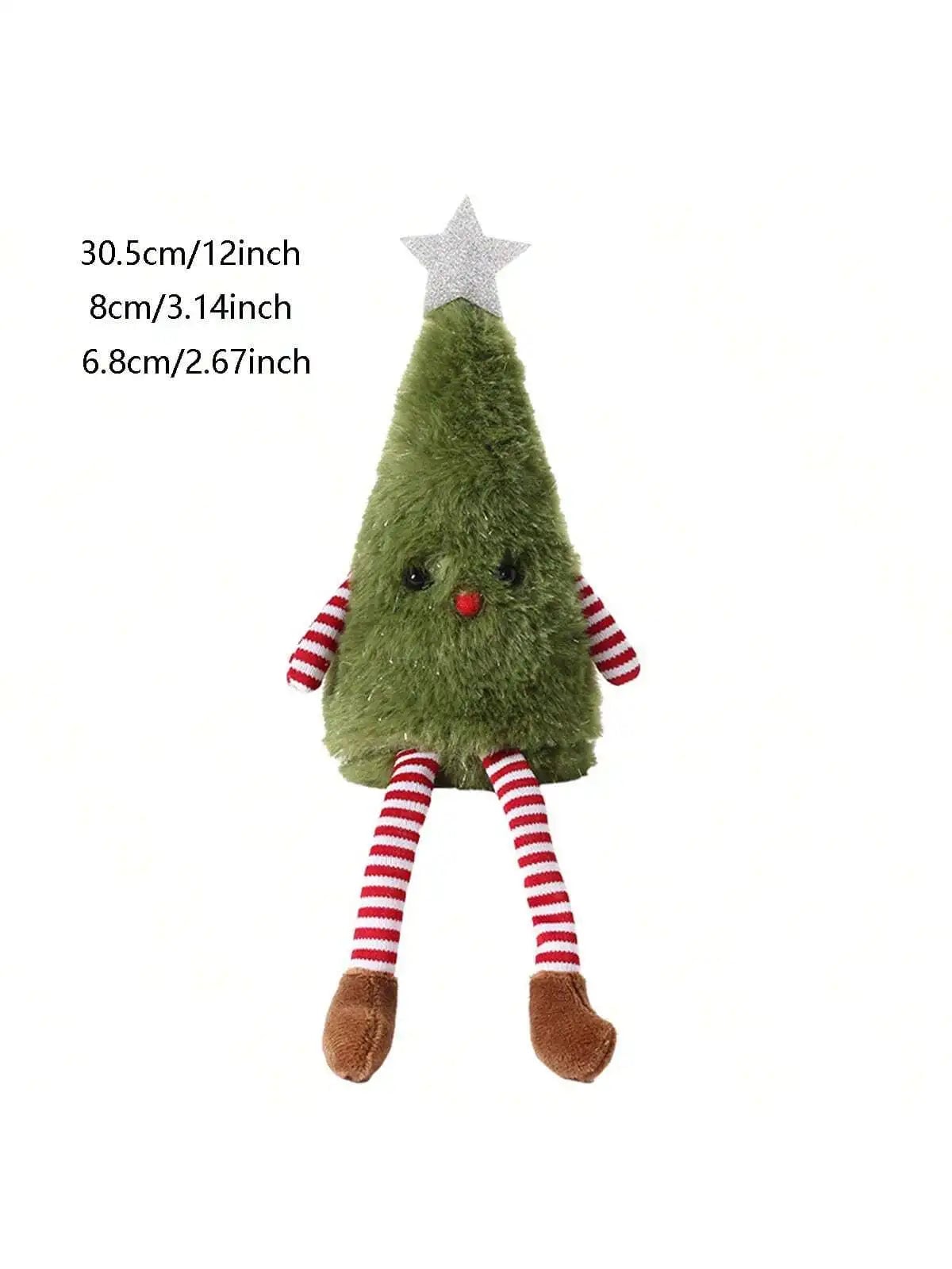 Cute Plush Christmas Tree Doll - Soft Holiday Home Party Decoration