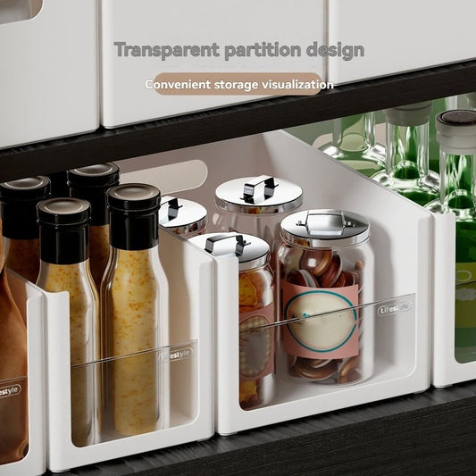 Modular Kitchen Cabinet Storage Boxes - Thickened Drawer Organizers