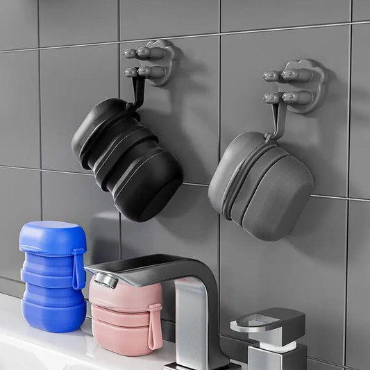Portable Silicone Soap Tray with Lid - Leakproof Drain Box
