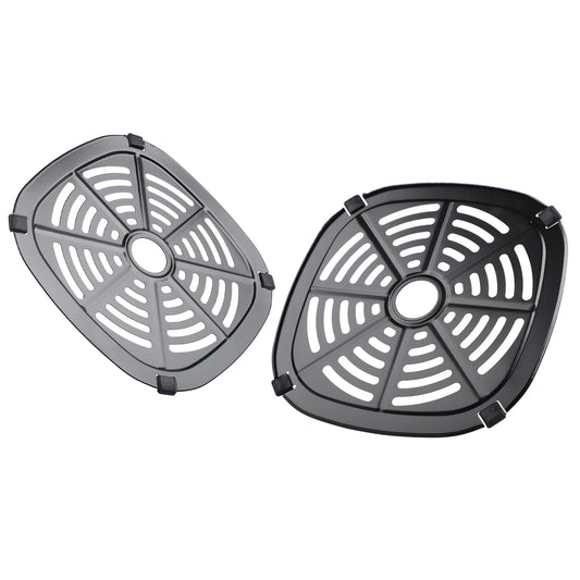 Air Fryer Basket Replacement Grill Pan with Food Divider Tray
