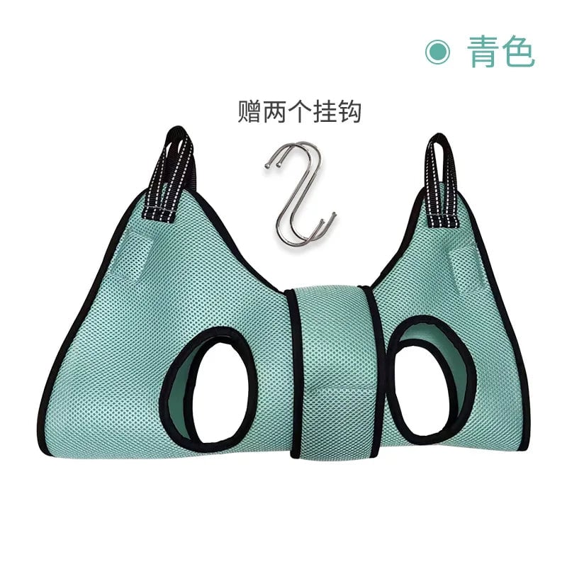 Cat Grooming Hammock Harness - Nail Trimming Restraint Sling