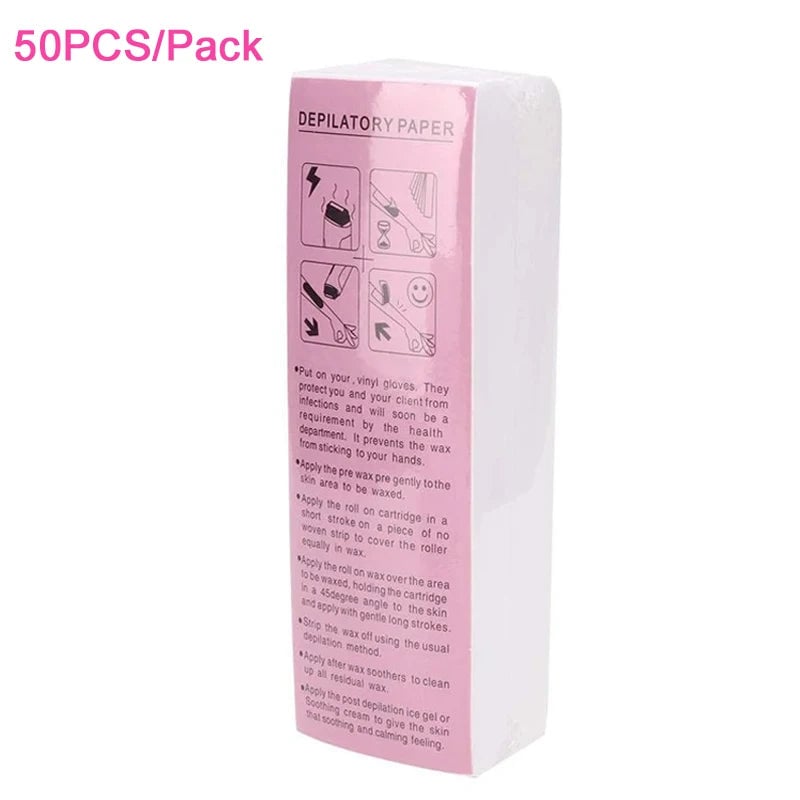 Nonwoven Hair Removal Wax Strip Paper Roll - Professional Depilatory