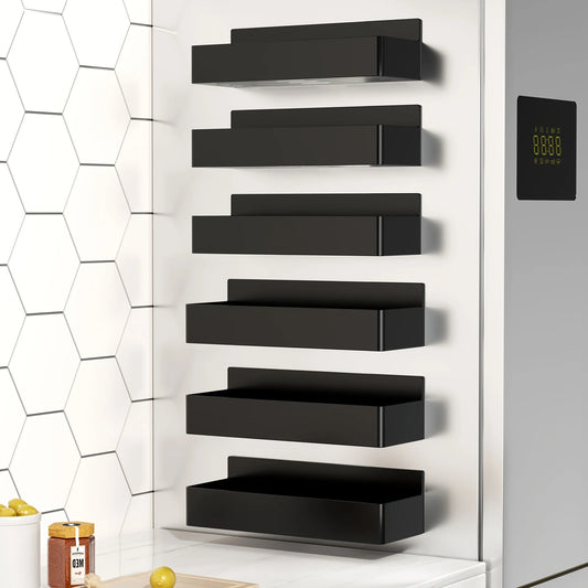 2pc Magnetic Storage Rack Set for Fridge Washing Machine Side Panel