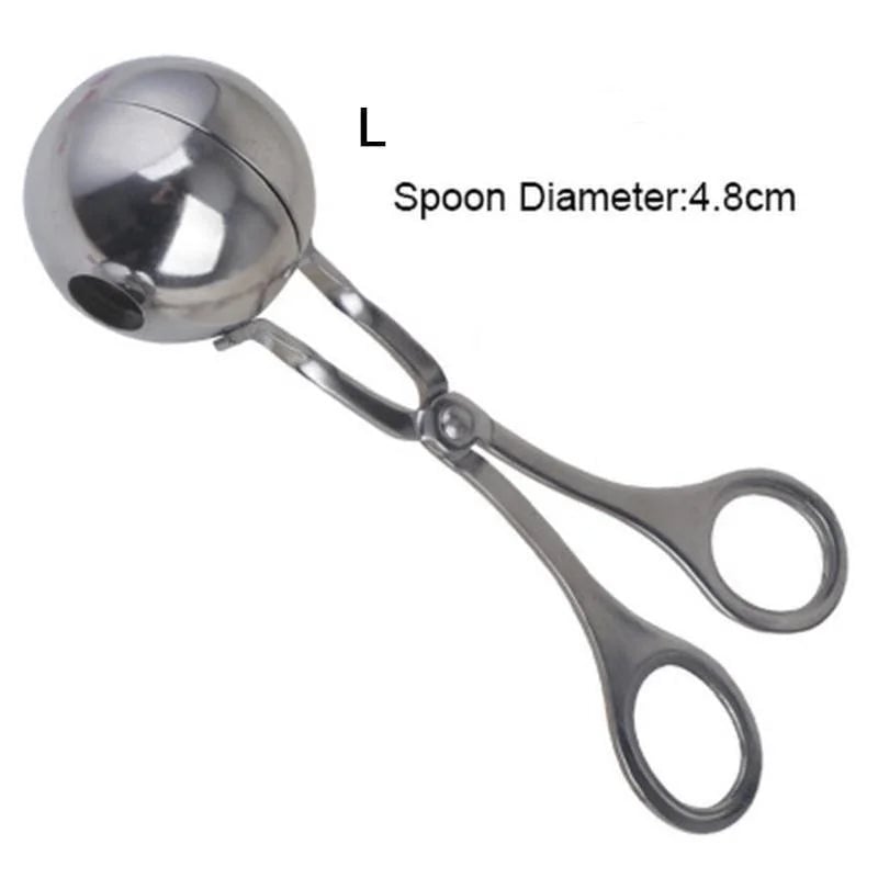 Stainless Steel Meatball Maker Tool - Non-Stick Round Ball Shaper