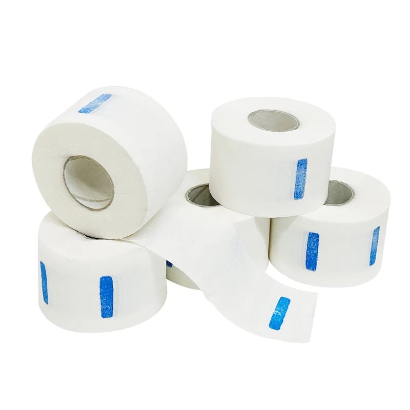 Professional Neck Paper Collar Roll Set - Barber Salon Hairdresser