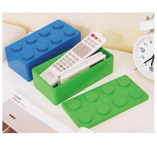 Building Blocks Storage Box - Desktop Organizer for Makeup Jewelry