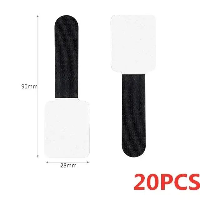 Reusable Self-Adhesive Cable Ties - Adjustable Wire Organizer