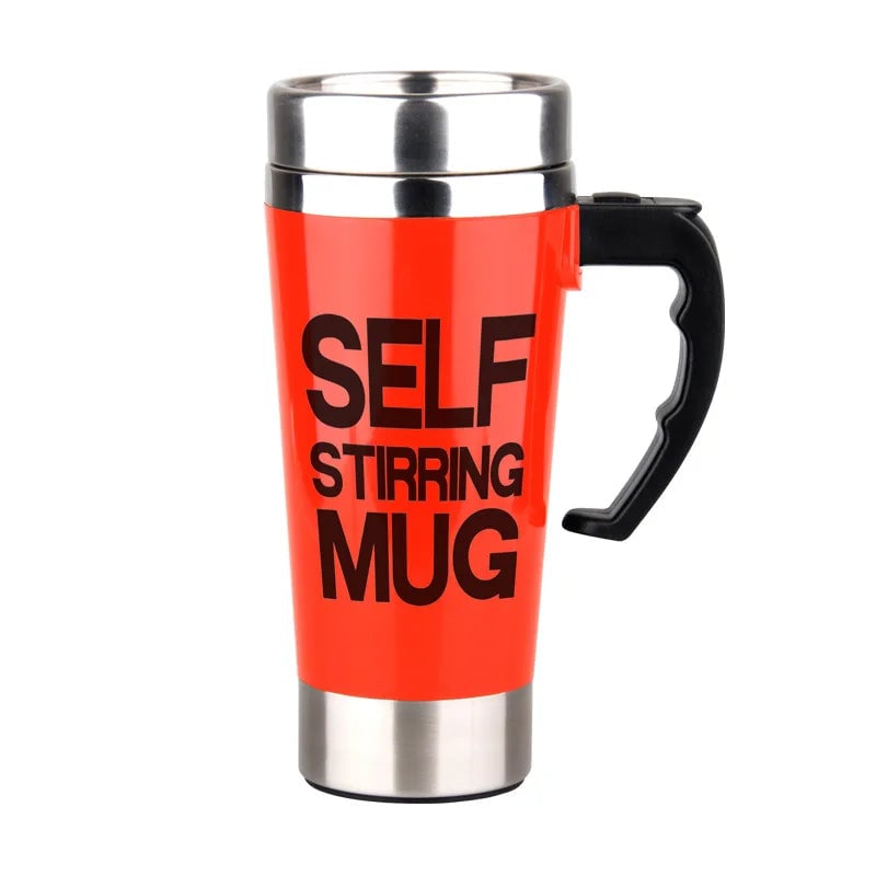 450ml Stainless Steel Automatic Stirring Electric Mixing Cup Thermal