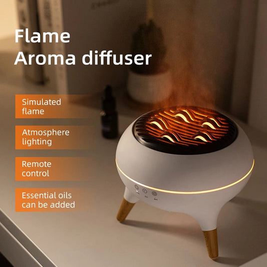 350ml LED Humidifier Essential Oil Diffuser Remote Control