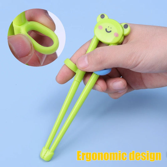 Training Chopsticks for Kids - Cartoon Animal Design Learning Aid