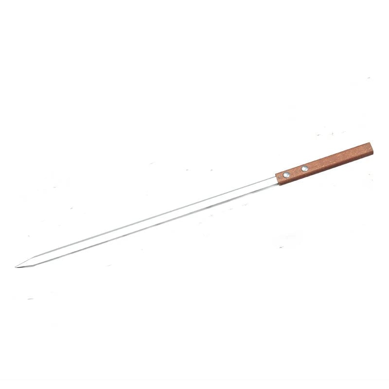 Single Row Kebab Maker Machine - Reusable Plastic BBQ Skewer Press