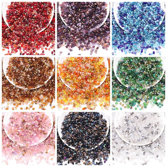 Faceted Glass Teardrop Beads 50-100Pcs Mixed Colors 3x5-6x8mm