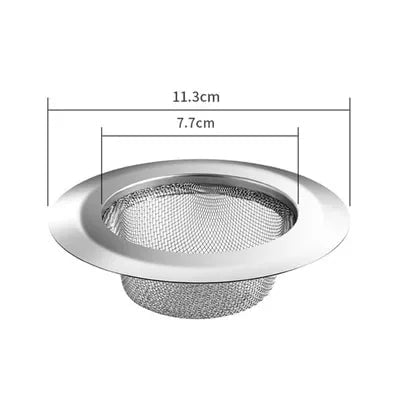Stainless Steel Hair Catcher Drain Filter - Bathtub Shower Sink