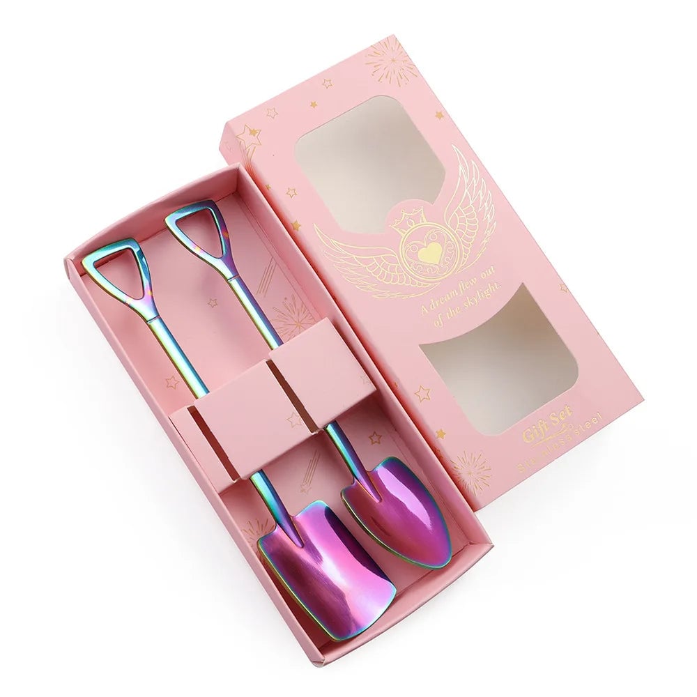 Stainless Steel Shovel Spoon - Ice Cream Watermelon Flat Tip