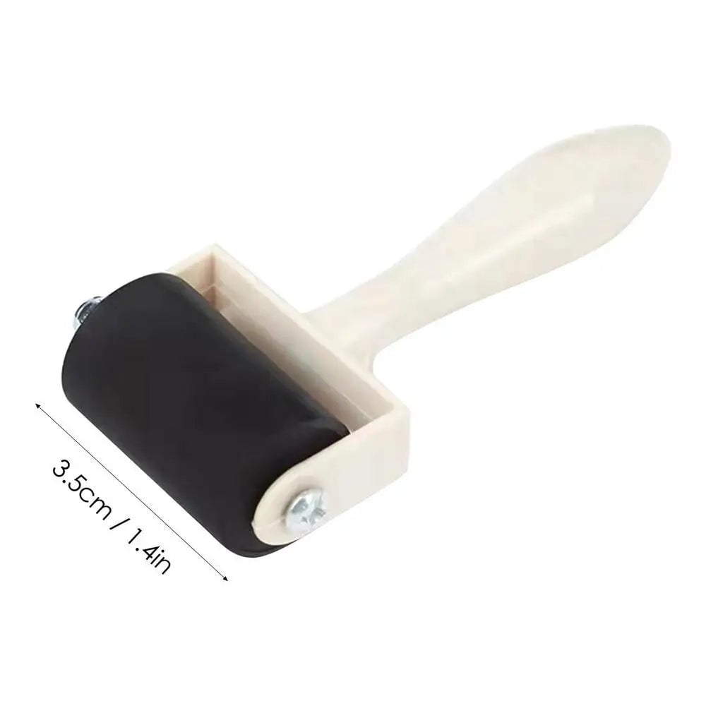 Rubber Roller Paint Ink Applicator Tool for Stamping Printmaking