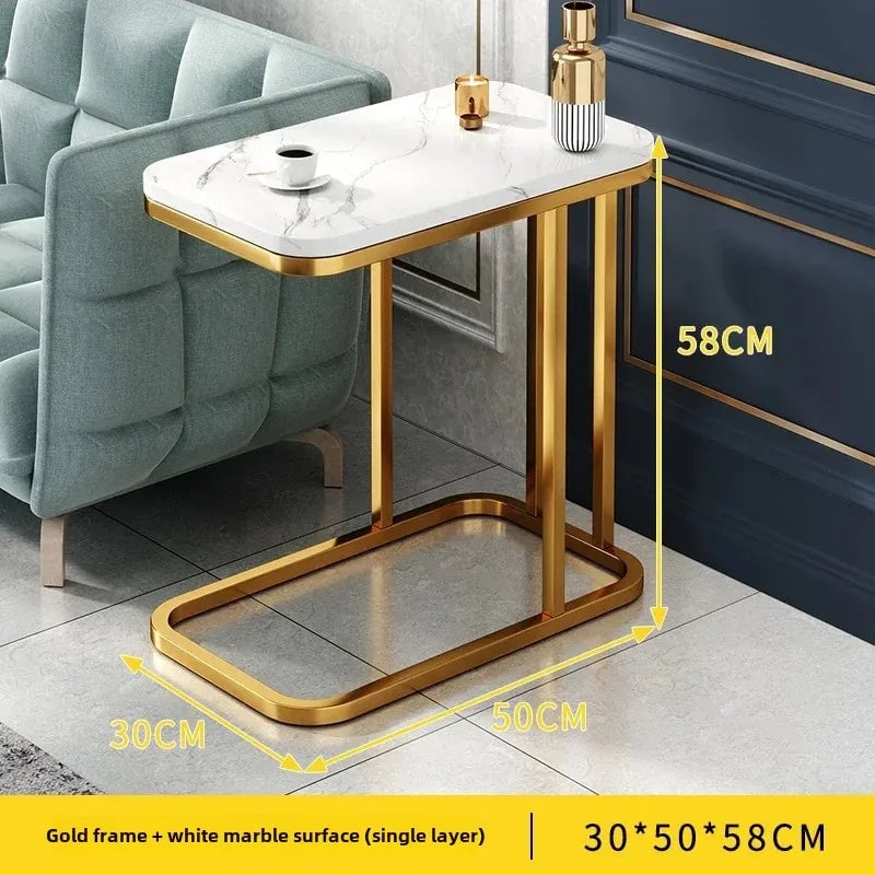 Modern Square Side Table - Multi-Purpose End Table for Living Room