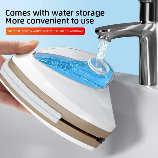 Magnetic Glass Window Cleaning Tool Double Layer Wiper Cleaner