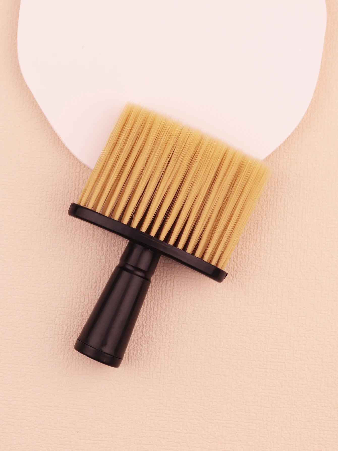 Professional Soft Bristle Hair Cleaning Brush - Black Real Hair