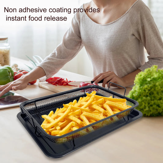 Non-Stick Mesh Baking Tray - Multi-Purpose Frying & Grilling Pan