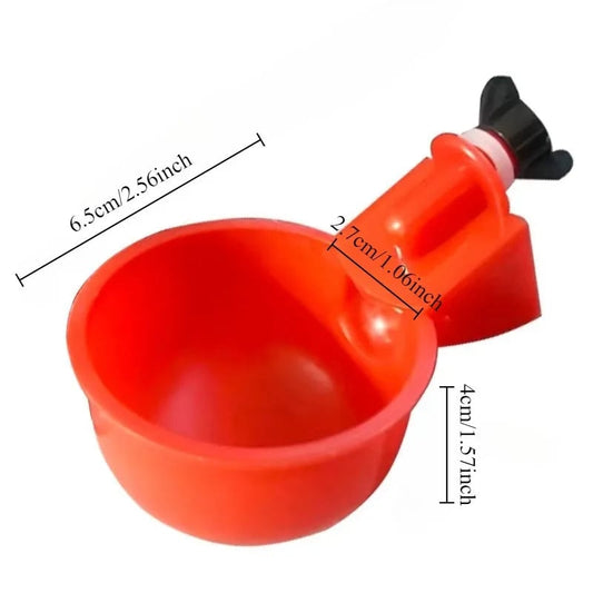 Automatic Chicken Water Dispenser Bowl - Poultry Drinking System