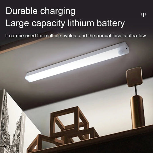 LED Motion Sensor Light USB-C Rechargeable Wireless Night Lamp
