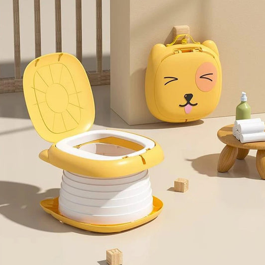 Foldable Portable Potty Training Toilet for Travel Car Camping Kids