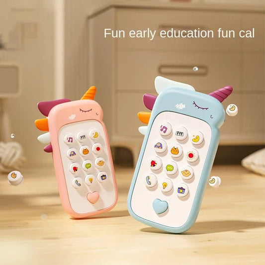 Musical Baby Phone Teether Toy - Educational Sound Telephone Infant