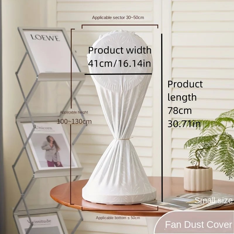 Durable Dust Cover for Small & Tower Fans - Anti-Dust Protection