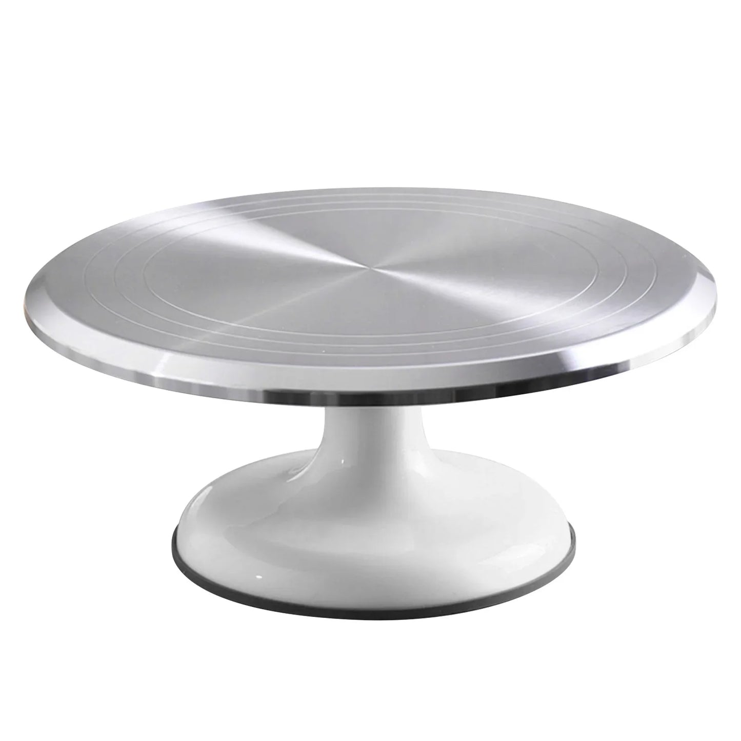 10 Inch Aluminum Alloy Cake Turntable Silent Bearing Revolving Stand