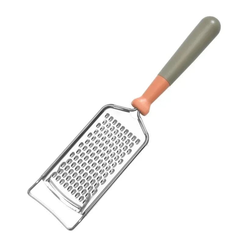 Stainless Steel Cheese Grater with Handle - Handheld Zester