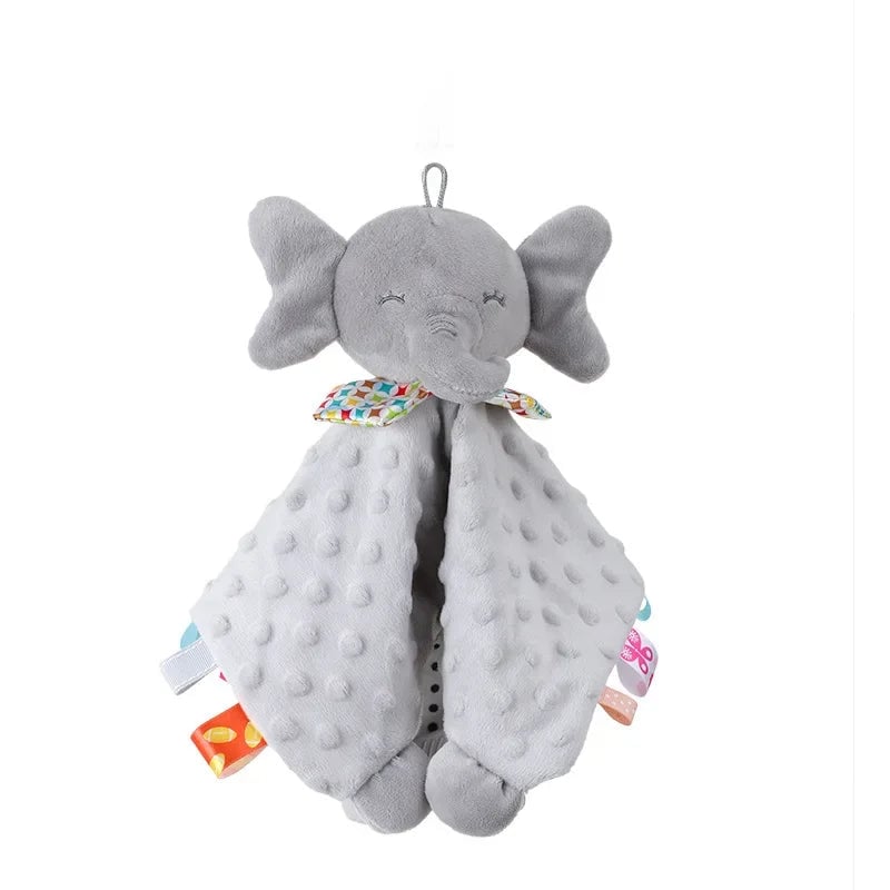 Custom Embroidered Baby Safety Doll - Personalized Animal Design