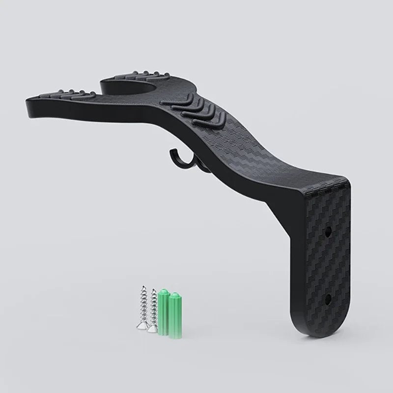 Wall Mount Multipurpose Hook Rack - Helmet Luggage Jacket Hanger