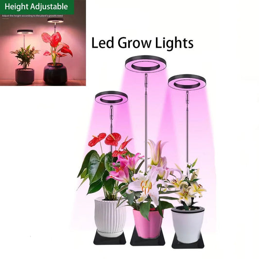 LED Plant Grow Light USB Soil Stake - Red Blue Spectrum Dimmable