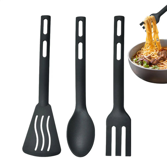 Nylon Kitchen Utensils Set - Non-Stick Spatulas Cookware Kit