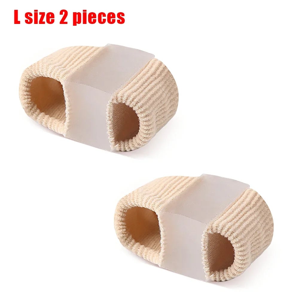 Gel Bunion Toe Separator with Fabric Lining - Silicone Spacer