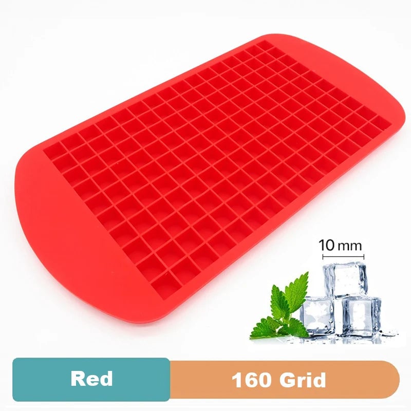 Giant Ice Cube Tray Silicone Mold - 4 6 8 15 160 Grid Food Grade
