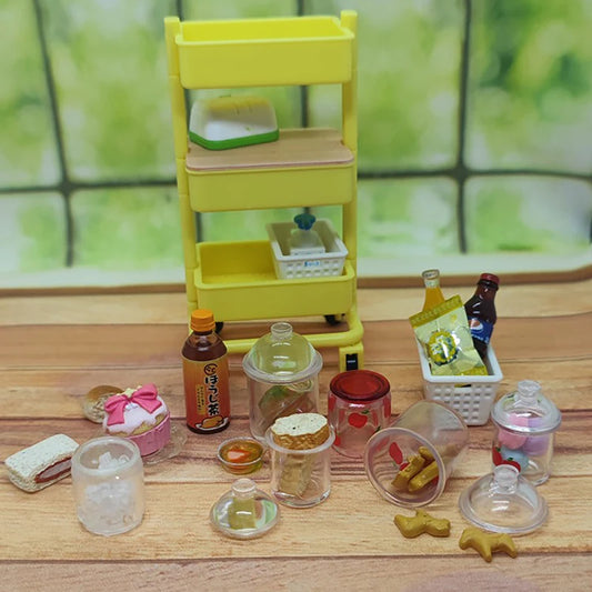Mini Silicone Food Jar Molds - Dollhouse Kitchen DIY Cookie Candy Jars