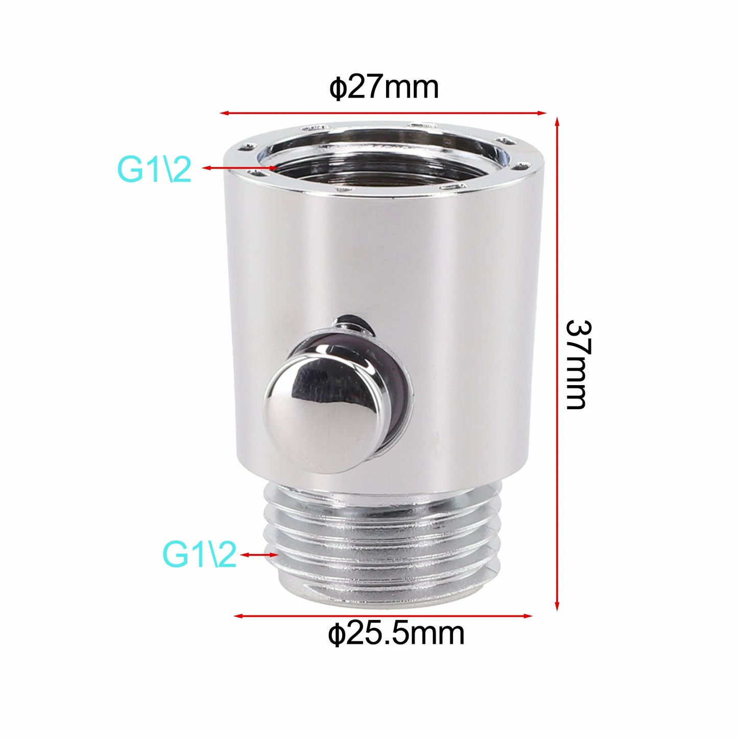 Water Saving Shower Head Control Switch Valve - Instant Stop Flow