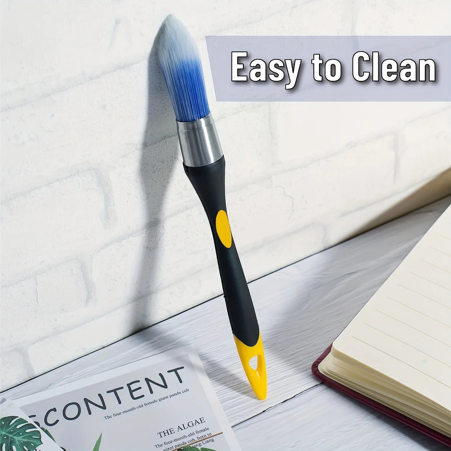 Professional Edge Trimming Paint Brush with Built-in Sharpener