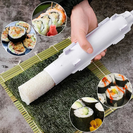 Quick Sushi Maker Roller Rice Mold - DIY Sushi Making Device Kit