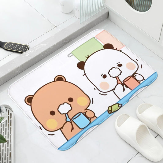 Bubu Dudu Non-Slip Cartoon Welcome Mat - Cute Entrance Doormat