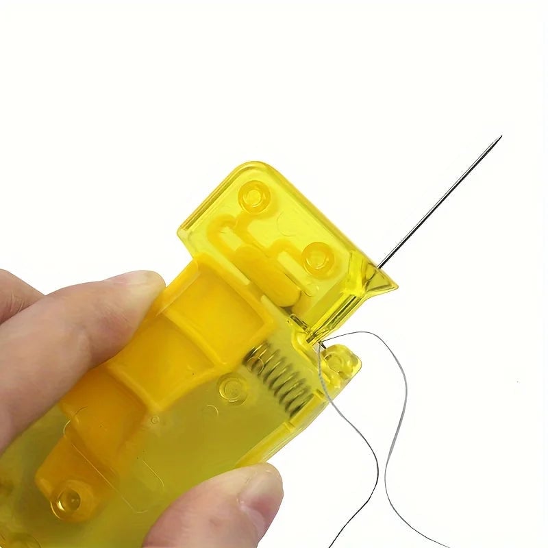 Automatic Needle Threader Tool - DIY Hand Sewing Threading Device