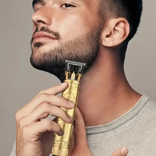 USB Electric Hair Clipper Beard Trimmer Dragon Buddha Design Pro