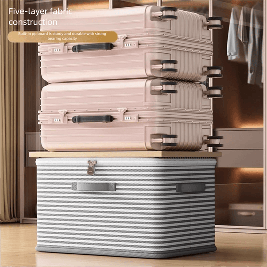 Lockable Foldable Storage Box - Password Protected Organizer
