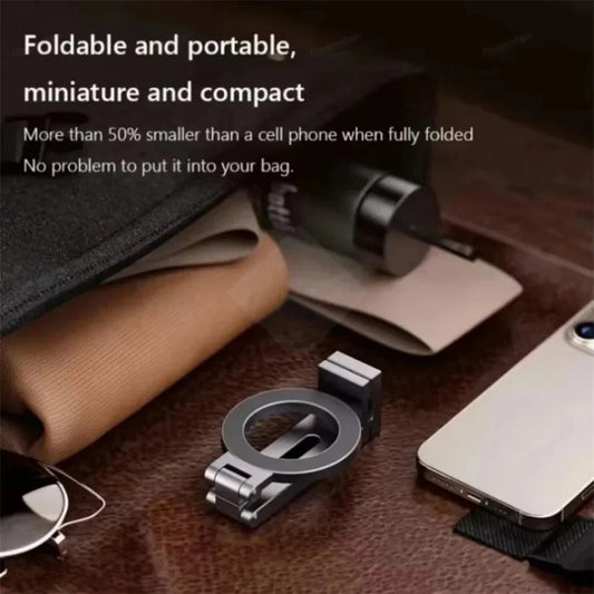 Adjustable Magnetic Phone Holder - Airplane Seat Mount Stand Travel